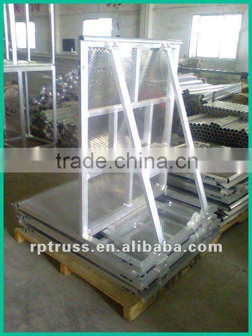 staging safety system crowd control barrier