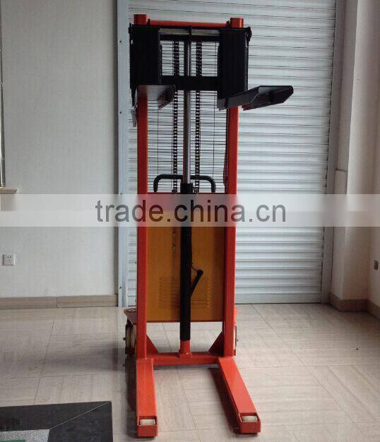 1000kg,1600mm Semi electric stacker SPN1016