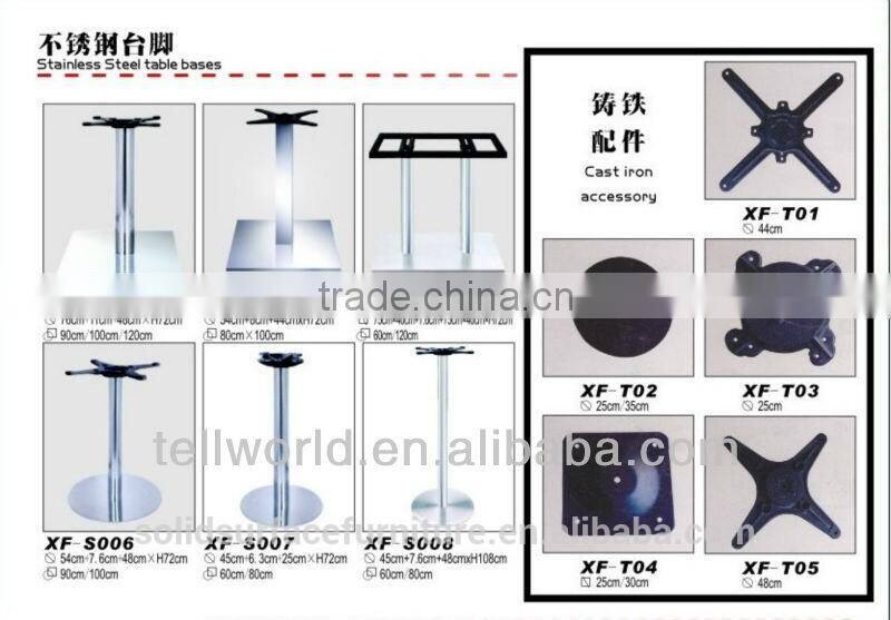 Modern acrylic solid surface restaurant table and bench