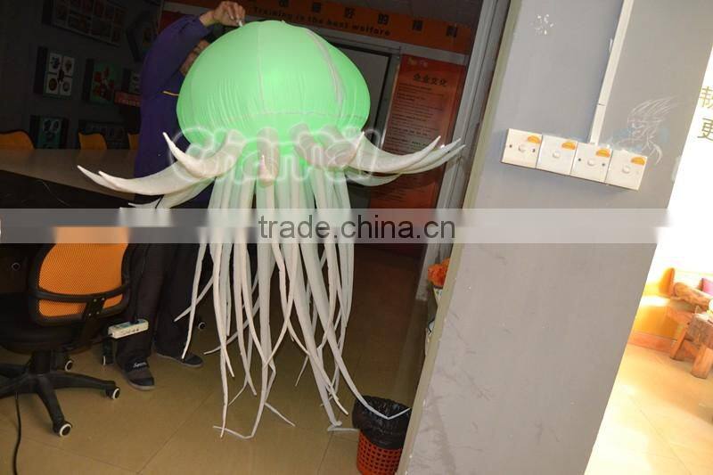 Colorful Inflatable Led Lighting Octopus Decoration/Inflatable Party Lighting Decoration