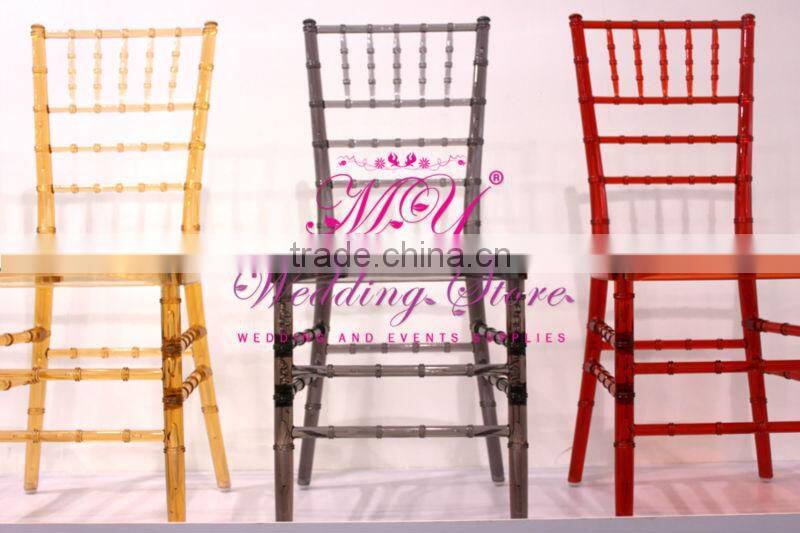 resin Wedding Chairs silla tiffany chiavari chair