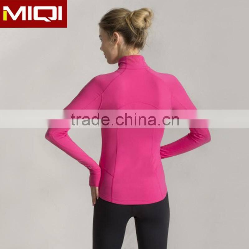 Featuring Moisture Wicking Quick Dry 4-Way Stretch Thumb Holes fitness jacket
