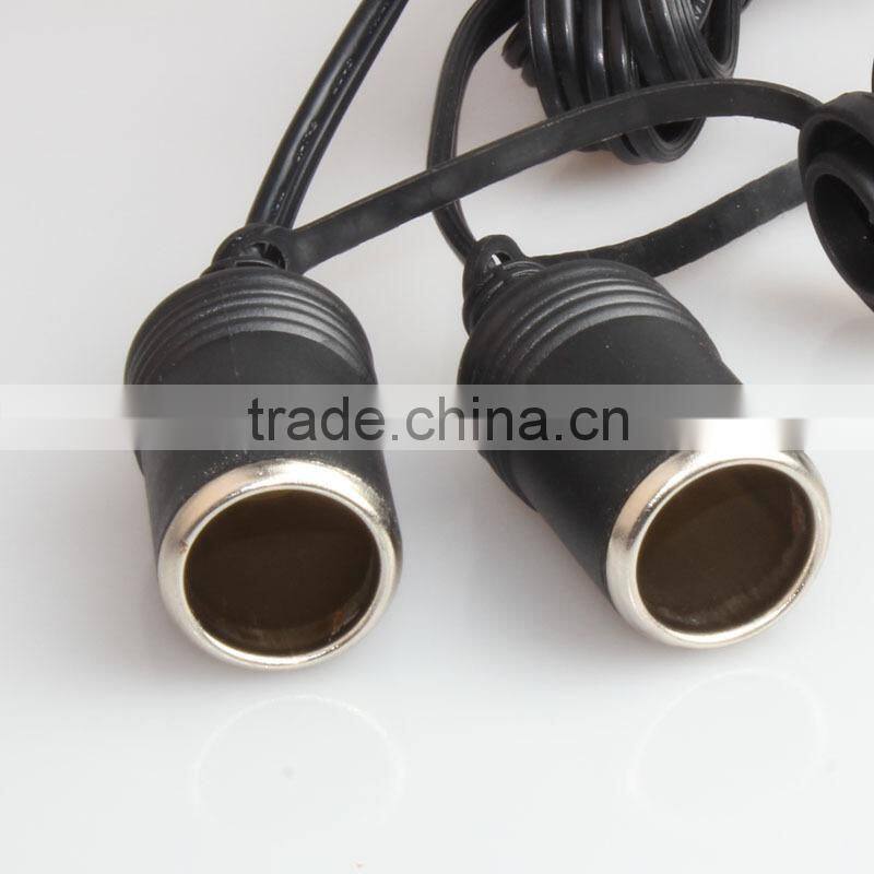 Simple Dual car plugs and sockets