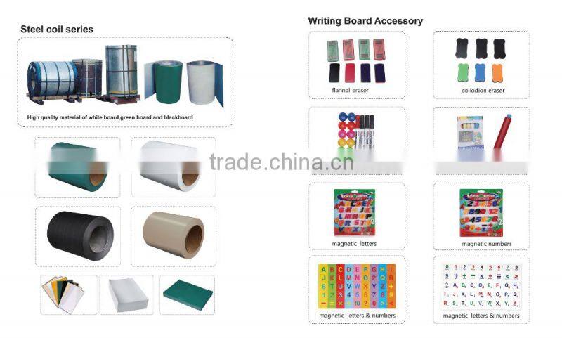 soft school classroom writing board with green board