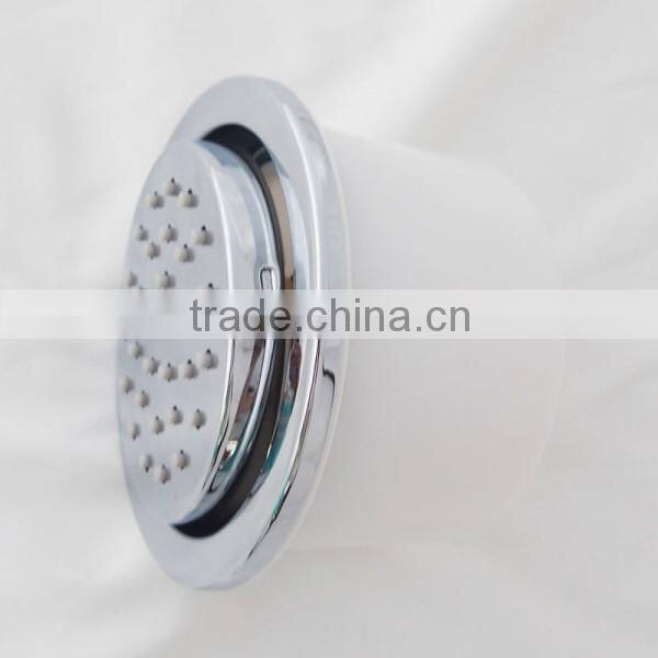 4 inches chrome copper shower head conceal mounted spa shower jet