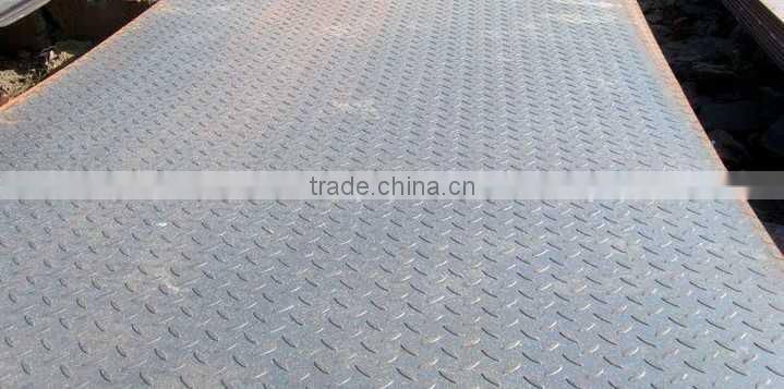 6mm thick chequered steel plate / all kinds of chequered plate