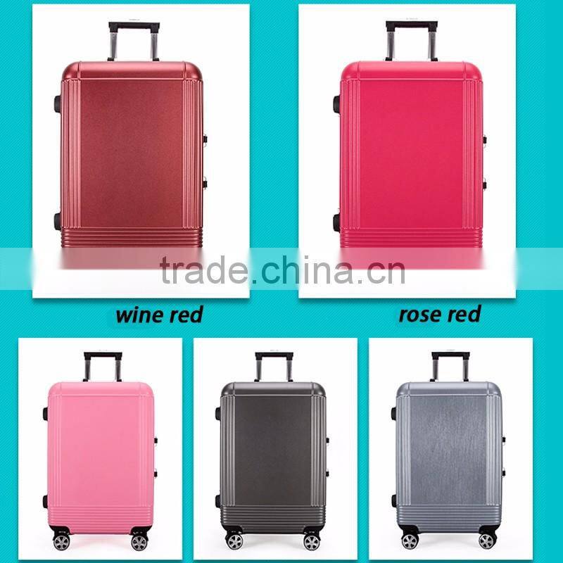Packaging & Shipping Matting PC Trolley Luggage Aluminum Frame Luggage