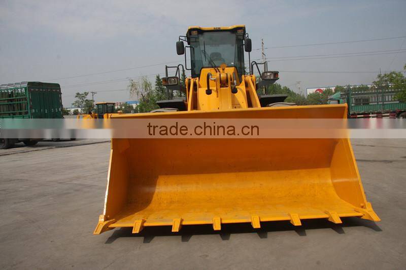 Shanghai Bauma fair popular SZM936 articulatedl wheel loader for sale with Rops/fops