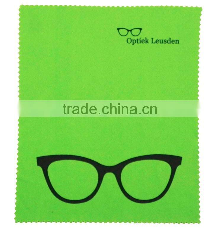 Silk Screen Logo Printed Cleaning Microfiber Spectacle Cloth