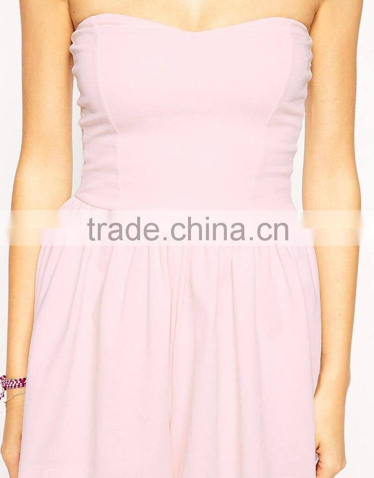 Fashion off shoulder sexy ladies jumpsuit 2014 made in China