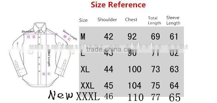 2014 High Quality Mens Shirts With Slim Fit Sharp