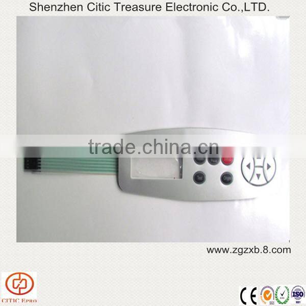 3M Adhesive Polydome membrane switch, graphic overlay keyboard