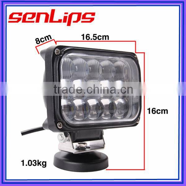 Super bright 45W High Low Beam work light used for motorcycle truck car vehicle