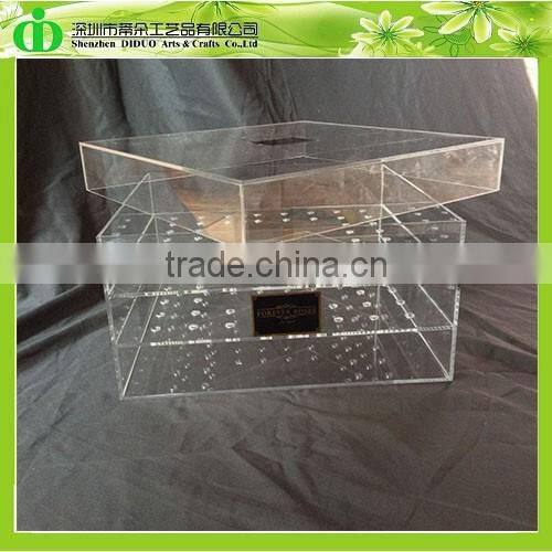 DDX-0245 Trade Assurance Acrylic Boxes for Flowers