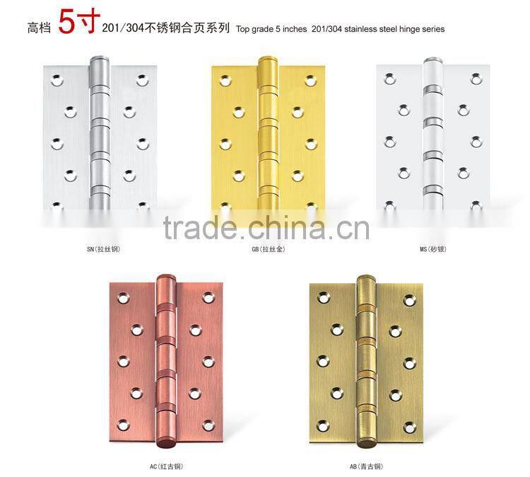 Steel door hardware hinge Stainless steel flush hinge for aluminium door