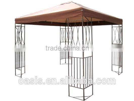 3*3M New Design Flower Type Metal Gazebo