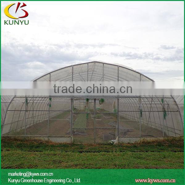 Sawtooth type tunnel greenhouse commercial greenhouse modern greenhouse