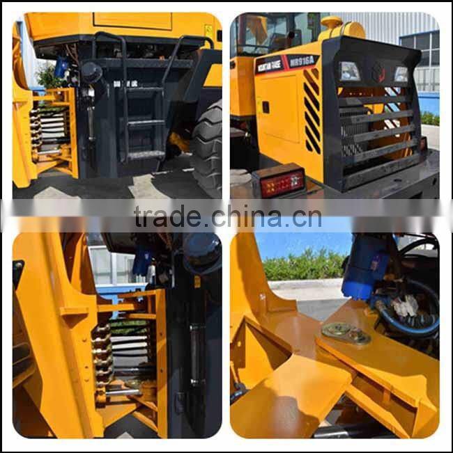 china ZL-10 new mini shovel laoder 4DW wheel loader