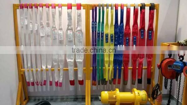 Polyester Nylon woven lifting flat webbing slings