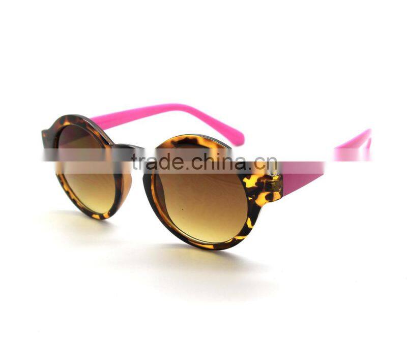 decorate round sunglass for girl
