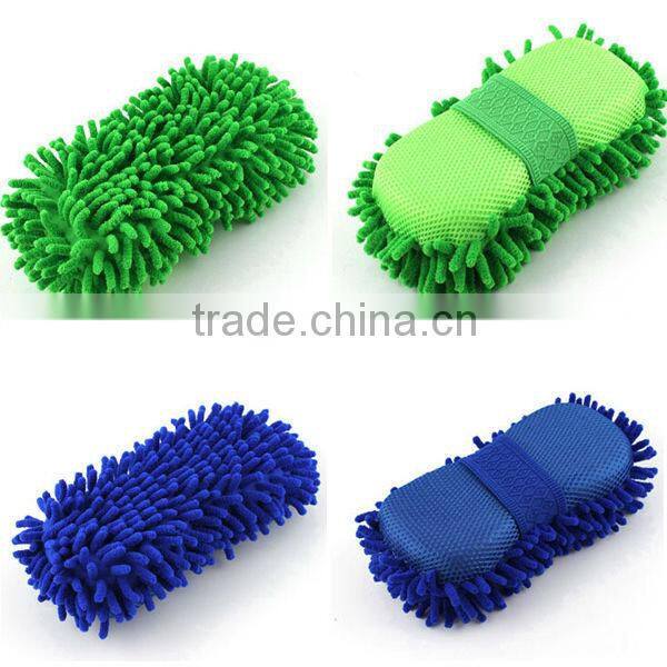 China wholesale chenille sponge brush car cleaning products