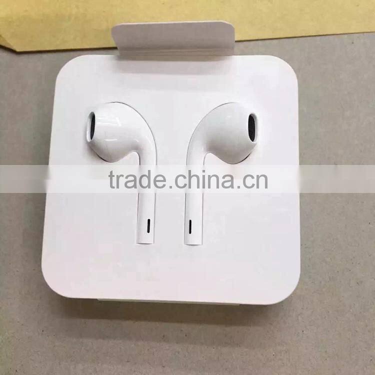 For 8 Pin Digital Earphone Wired Headset Earbuds No Volume Control Without Mic for iPhone 7 7 Plus Earphone
