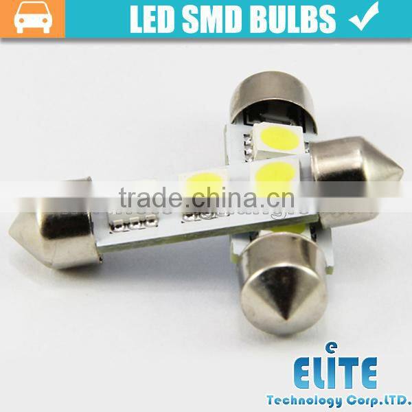 36mm 3SMD car window lights mirror light car door light