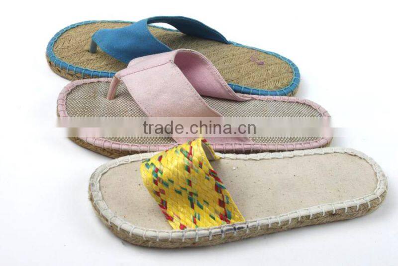 hand made indoor lady slipper raw material to manufacture slipper