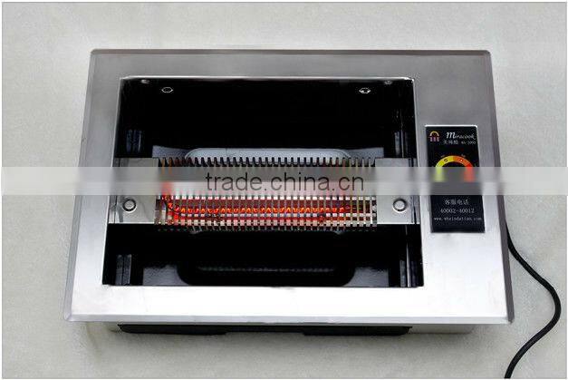 stainless steel barbeques grill with smokeless/ indoor stove top bbq/electric griddle.