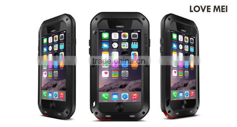 For samsung galaxy s5 love mei aluminum waterproof case/love mei aluminum case for s5