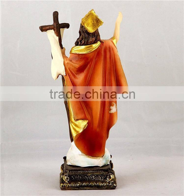 The resurrection of Jesus statue religious items