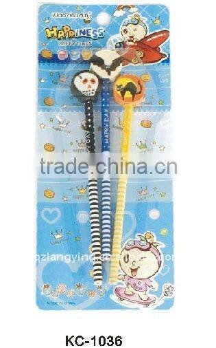 Halloween pencil eraser set