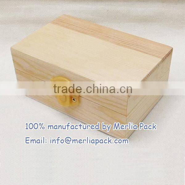 Plastic Clasp Latches Treasure Chest Wooden Coin Box Hard Wood Money Bank Piggy Bank Box