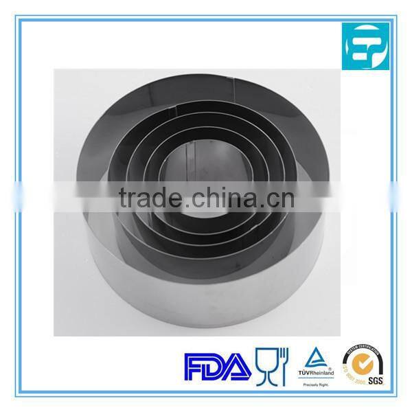 Multiply size Round Stainless Steel Cake Cutter