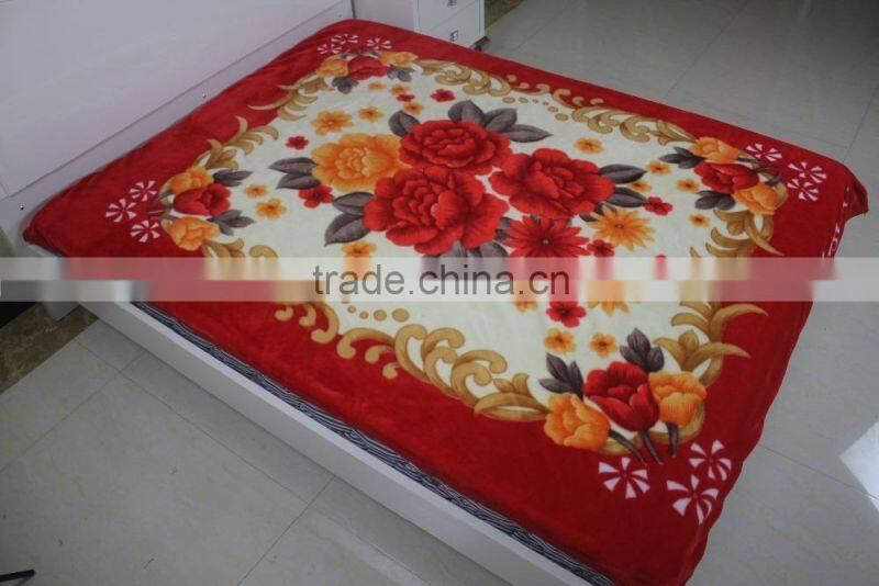 100% polyester 2-ply super soft mink baby toys promotion blanket