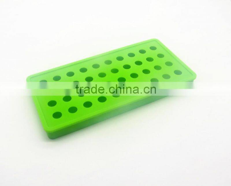 2016 New BPA free FDA food grade 40 cavity 12mm round sphere silicone chocolate mould ball