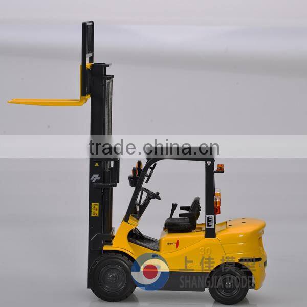 1:20 diecast forklifts, metal forklift model toy,scale model forklift toy manufacturer