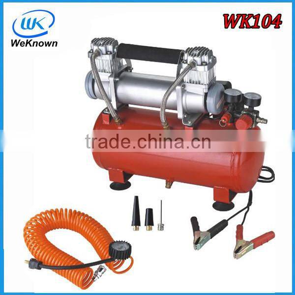 12 volt DC car inflation pump/mini car air compressor