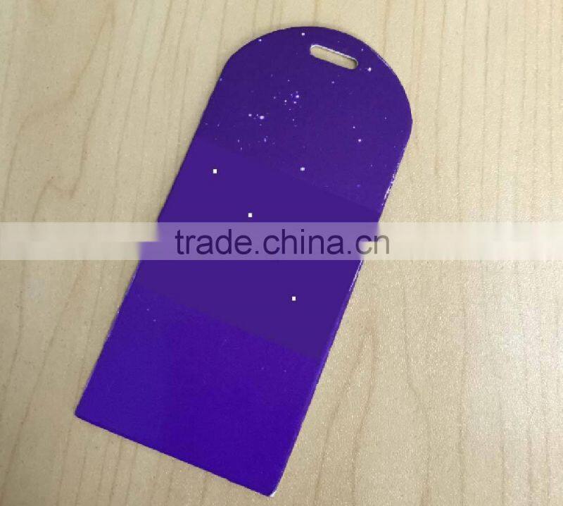 glossy lamination coated paper leaflet printing