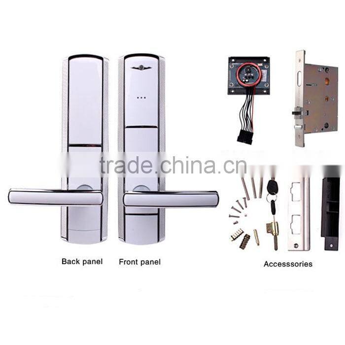 Card Key Wireless Hotel Security Door Lock System, Wireless Hotel Security Door Lock Software, Wireless Hotel Seucurity Lock