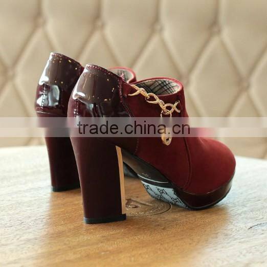 ladies high heel boots ankle boots alibaba china CP6429