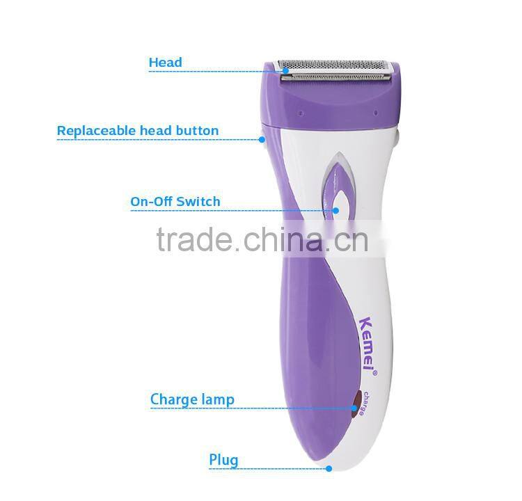 2015 hotsale rechargeable women epilator