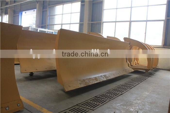 Professional Manufacture Wheel Loader Auxiliary Equipment , Snow plow 1100*3500mm For SDLG LG933L/LG936L Loader