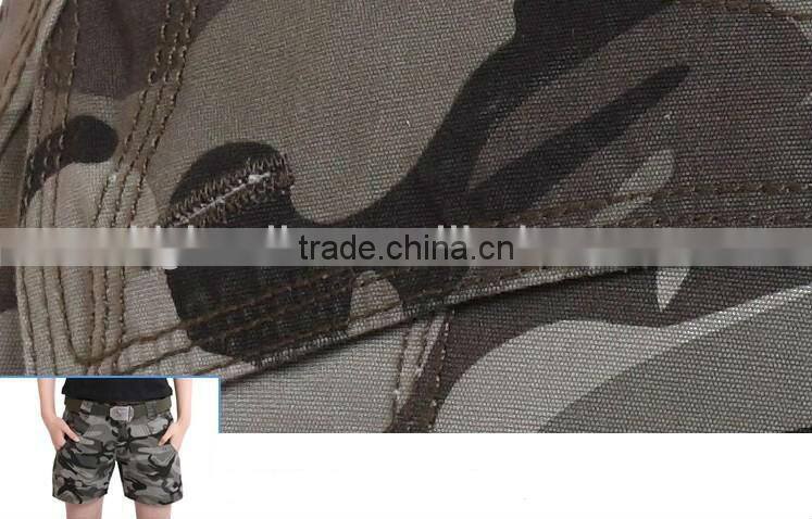 European clothing wholesale army green casual shorts