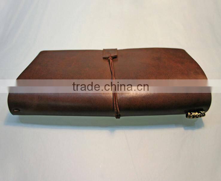 Crazy horse leather handmade leather journals
