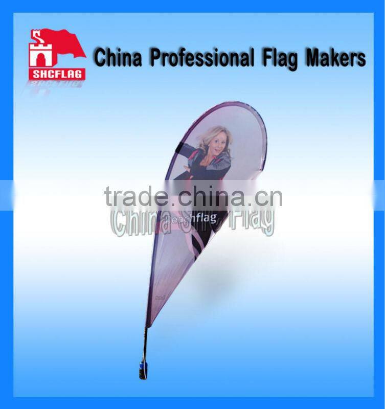 Flagpole Beach Flag And Stand For Outdoor Or Indoor