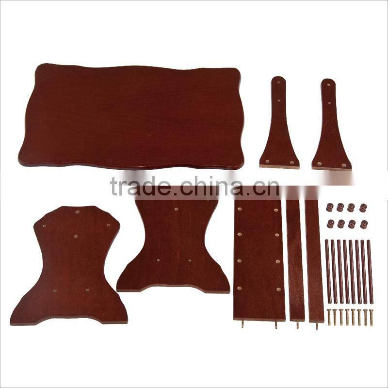 Narrow Coffee Table, Special Coffee Table, Oval Wood Coffee Table