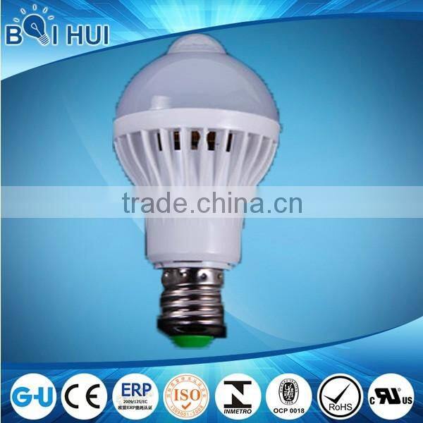 5w Intelligent infrared induction bulb lamp LED heat sense lamp for corridor