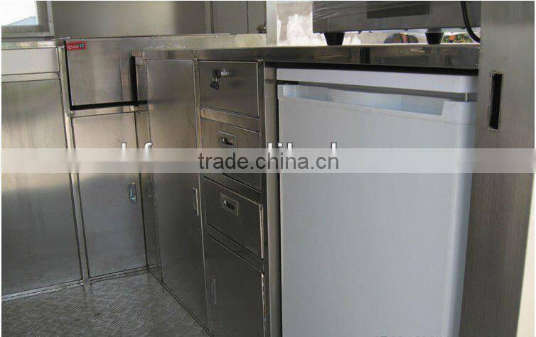mobile dining car & fast food vending car