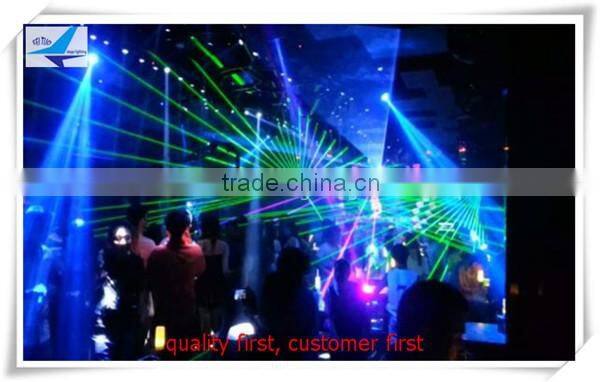 2.4w Mid-range RGB full-color laser light with 128 pattern or 42 animation